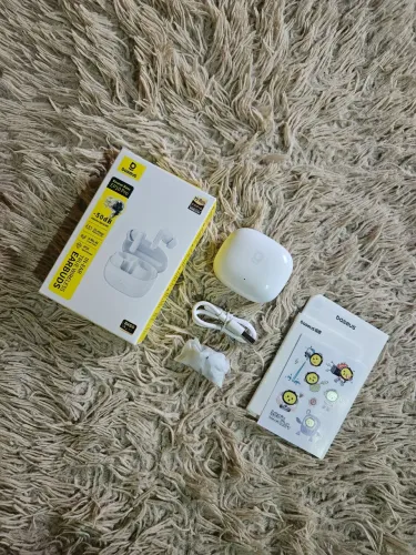 Fone de ouvido Bluetooth Baseus ep10 pro anc Branco Novo