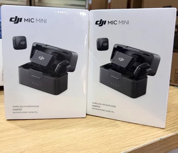 Microfone DJI Mic Mini (2 XT + 1 XR + Case) Novo Lacrado Garantia Loja Física 