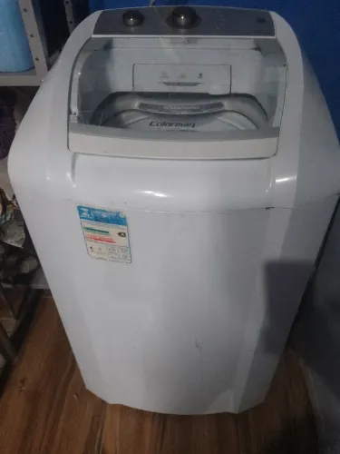 Máquina de lavar Colormaq 12 kilos vende levo estalo