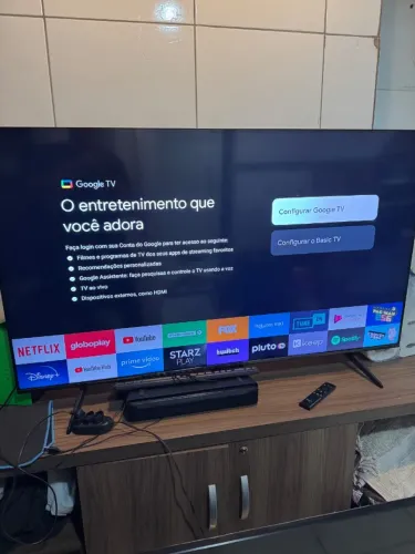 TV TCL 55 POLEGADAS ZERADA