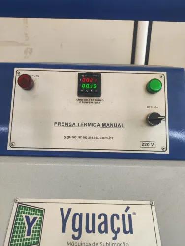 Prensa Térmica Sublimática Yguaçú 75x115cm - Excelente Estado