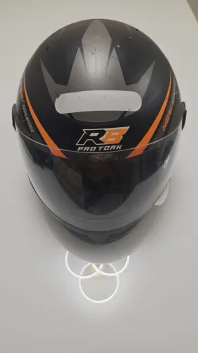 Capacete-cor azul ou laranja da rb pro tork