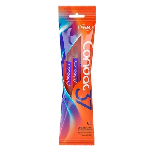 Vendo Condicionador Ácido Fosfórico Condac 37% - Fgm com 3 bisnagas, lacrado.