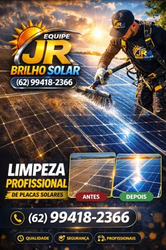 LIMPEZAS DE PLACAS SOLARES
