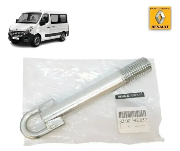 Gancho Reboque Renault Master 2.3/2.5 1998-2022 Iveco 2006 Original Novo