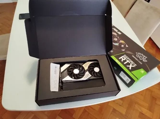 Placa de vídeo Nvidea Geforce RTX 3070 ASUS 8GB GDDR6