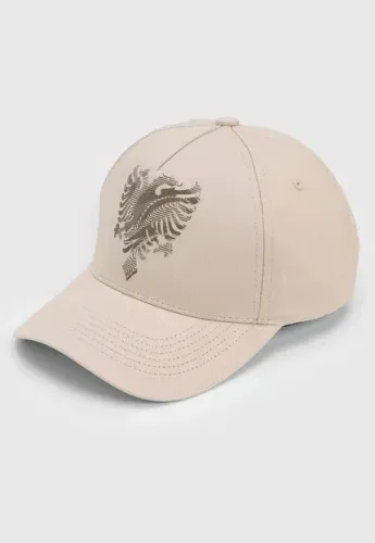 Boné Cavalera Aba Curva Bege