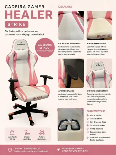 Vendo linda cadeira Gamer