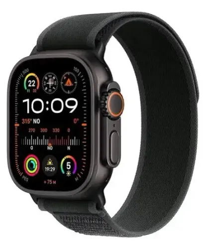 Apple Watch Ultra 2 GPS + Cellular ? Caixa preta de titânio de 49 mm