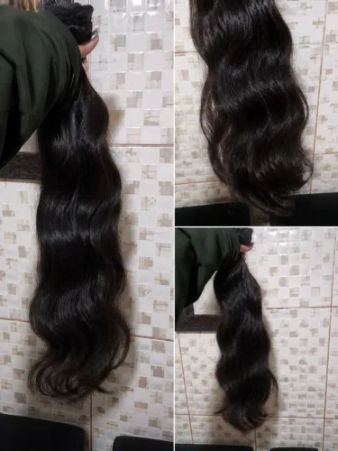 Cabelo Humano Indiano Virgem 70 cm e150g Pronta Entrega em Itaquaquecetuba