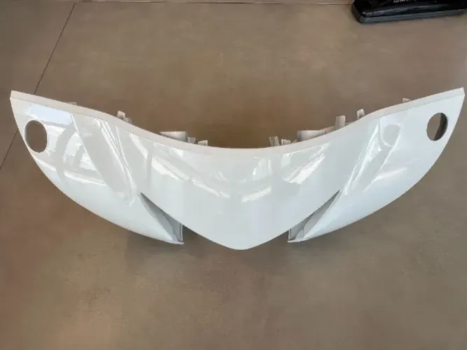 Kit Carenagem Frontal Honda Biz Branca - Original