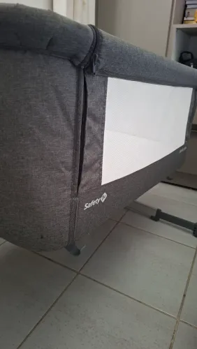 Berço Portátil Cosco Kids Antirrefluxo - 7 Níveis de Altura com Rodinhas 0 a 9kg