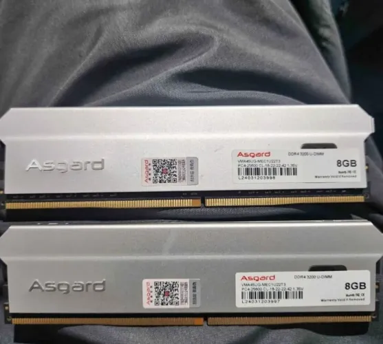 Par memória RAM Asgard 3200 ddr4 16GB