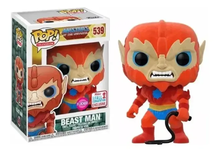 Pop! Funko Exclusive Beast Man Flocked / Homem Fera - He-man