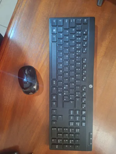 Teclado e Mouse HP Sem Fio