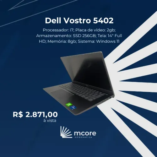 Notebook Dell Vostro 5402 i7