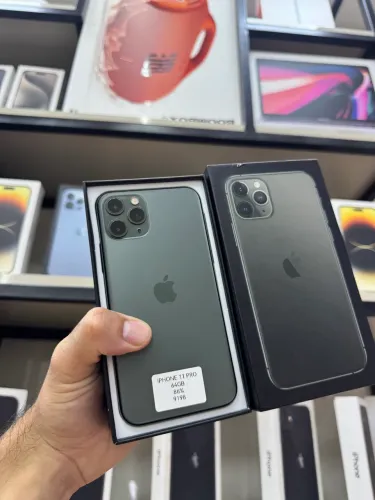 IPHONE 11 PRO 64GB GREEN COM CAIXA SEMI NOVO PROMOÇÃO IMPERDÍVEL 