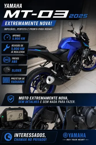 2025 Yamaha MT03
