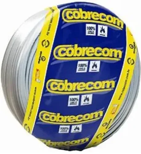 VENDO CABO COBRECOM 4mm 50METROS (cor branca)