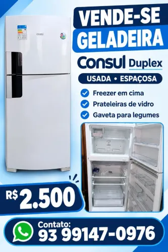 Geladeira Consul Dúplex