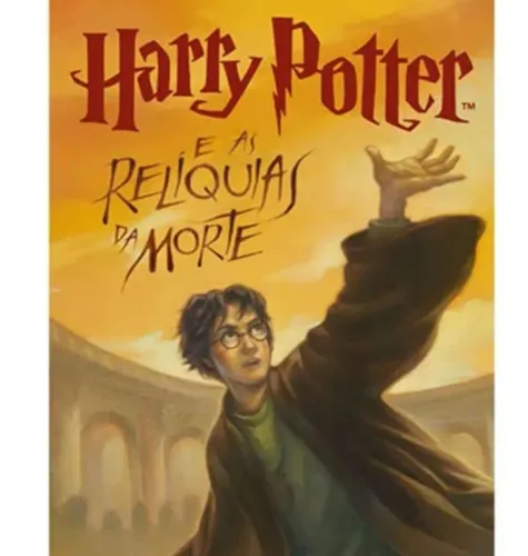 Livro Harry Potter em perfeito estado.