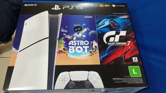 PS5 NOVO (comprado há 1 semana)