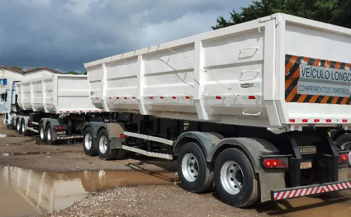 Caminhão MB Actros 2651 Ano 2019 com Rodocaçambas 2020