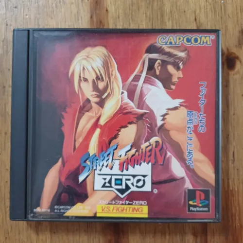 Street fighter zero Playstation 1