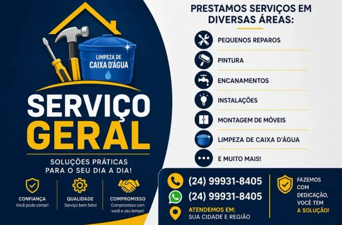 Pintura e pequenos reparos 