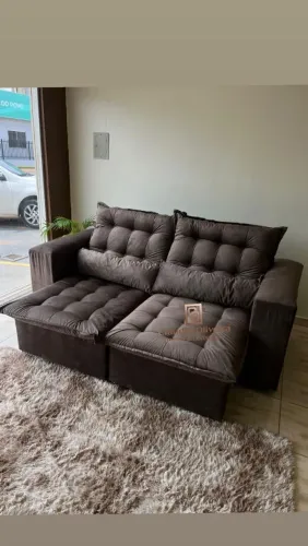 SOFÁ RETRÁTIL RECLINÁVEL!!! OFERTA RELÂMPAGO COPAA!!