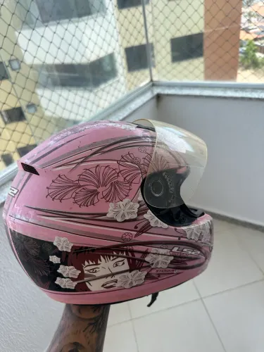 LS2 Original Feminino Rosa - Segurança e Estilo por R$349,90