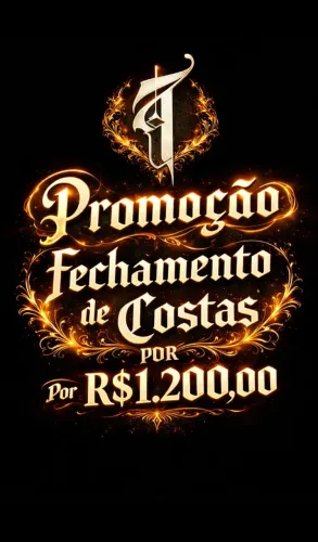 PROMOÇÃO DE TATUAGEM - FECHAMENTO DE COSTAS COMPLETO POR APENAS R$1.200,00