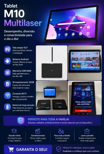 Tablet M10 Multilaser