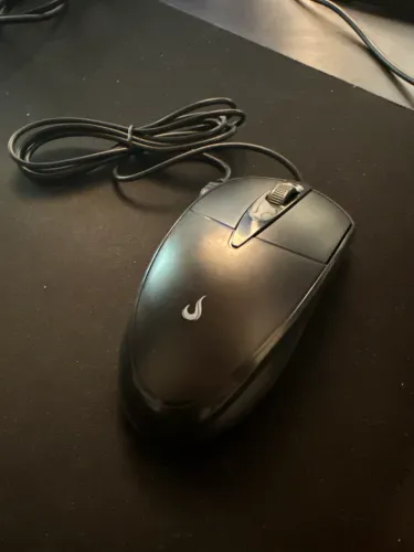 Mouse Rise Office Preto 3200Dpi