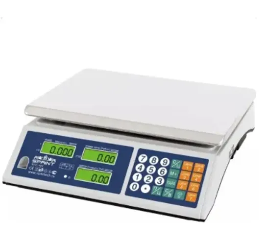 Balança Digital 40kg Comercial Eletrônica Bivolt Bateria Recarregável Portátil Sem fio