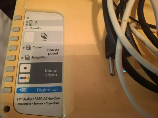 Impressora HP funcionando 