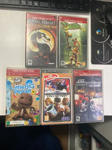 Jogos PSP a partir R$50. Todos com manual. Envio OLX PAY