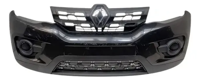 Parachoque Dianteiro Kwid 2017 2021 Preto Avaria