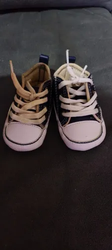 ALL star baby de couro