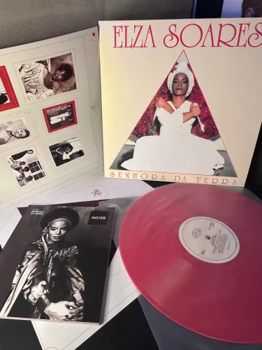Vinil Elza Soares - Senhora da Terra + Revista Noize