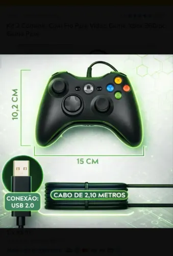 Controle para pc e Xbox (somos loja)
