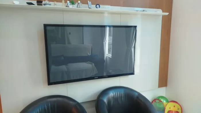 Vende - tv 50 polegadas junto com sofá único dono
