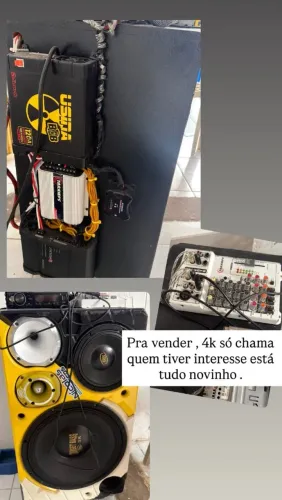 Vendo caixa de som tudo ok 4k