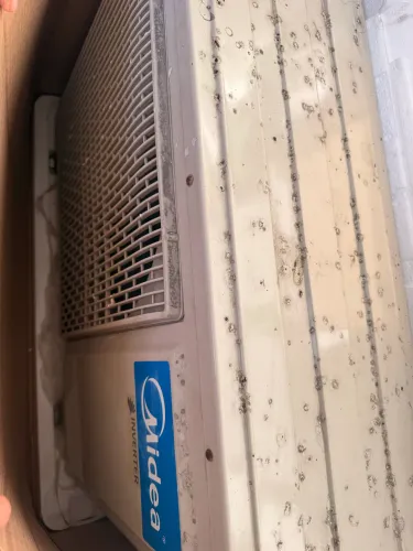 Ar condicionado midea inverter 18 mil Btus Defeito
