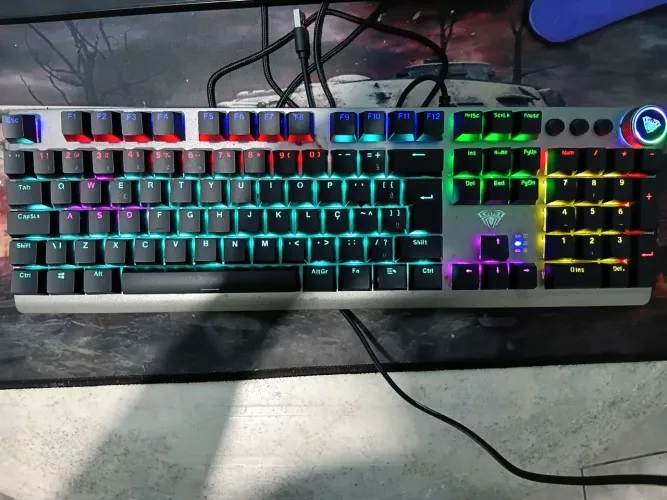 Vendo teclado mecânico da Aula