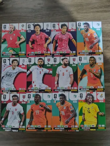 25 Cards Copa do Mundo 2026 Panini - Lote