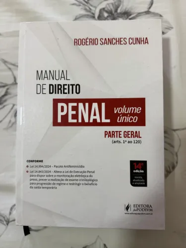 Livro Manual de Direito Penal 2025