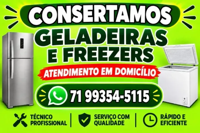 Conserto Geladeiras Todas Marcas