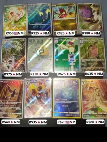 Cartas Pokémon Raras