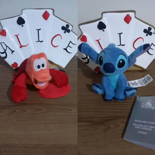 Pelúcias de Ombro Originais Disney Parks (Leia o anúncio)